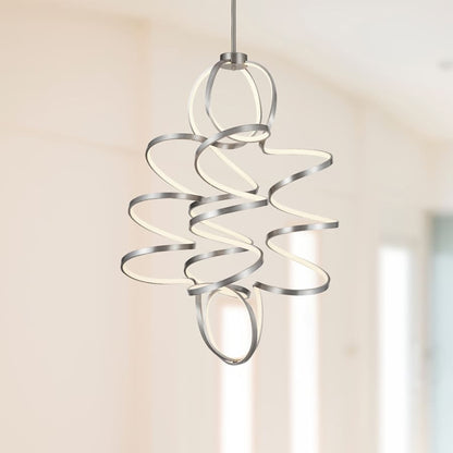 Kuzco Lighting Synergy 32" Wide LED Abstract Chandelier