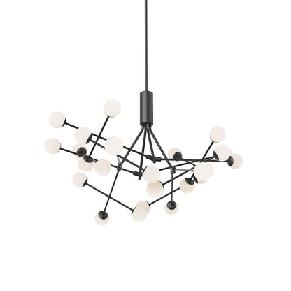 Kuzco Lighting Moto 40" Wide LED Abstract Chandelier