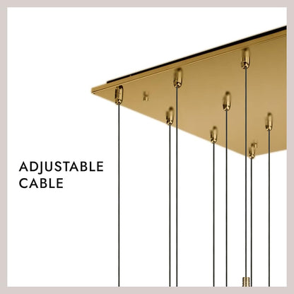 Kuzco Lighting Cameo 20" Wide Lantern Chandelier