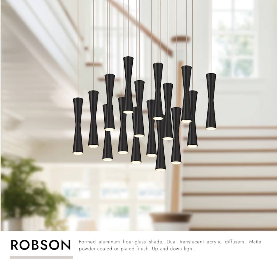 Kuzco Lighting Robson 20" Wide Lantern Chandelier