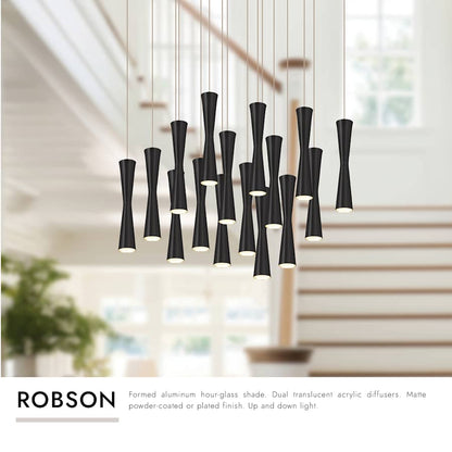 Kuzco Lighting Robson 20" Wide Lantern Chandelier