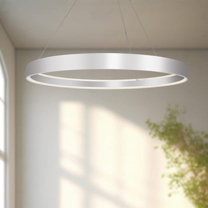 Kuzco Lighting Halo 71" Wide LED Drum Chandelier