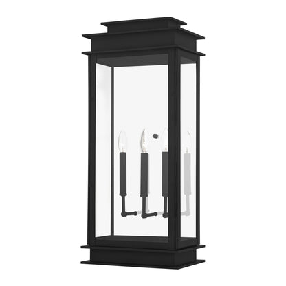 Livex Lighting Princeton 3 Light 29" Tall Commercial Wall Sconce