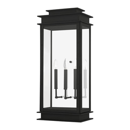 Livex Lighting Princeton 3 Light 29" Tall Commercial Wall Sconce