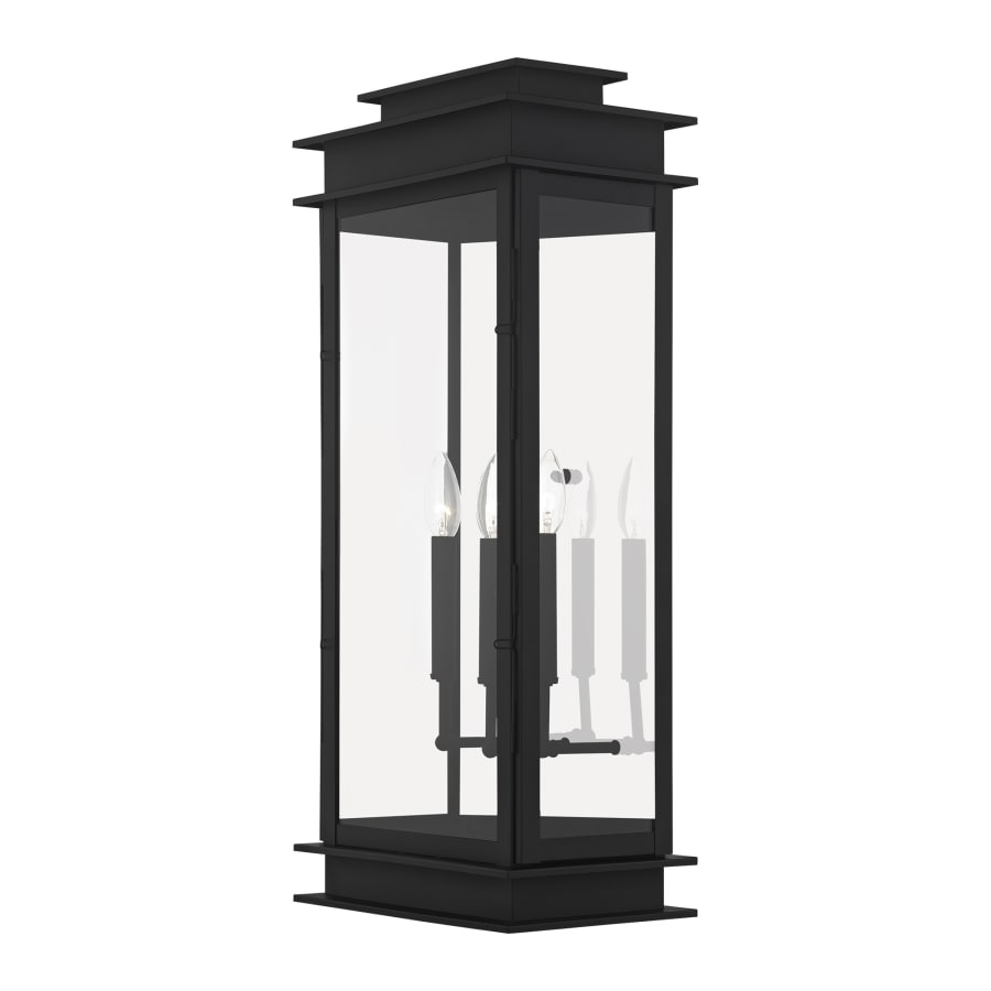 Livex Lighting Princeton 3 Light 29" Tall Commercial Wall Sconce