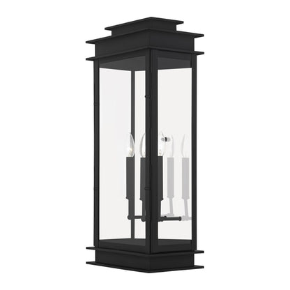 Livex Lighting Princeton 3 Light 29" Tall Commercial Wall Sconce