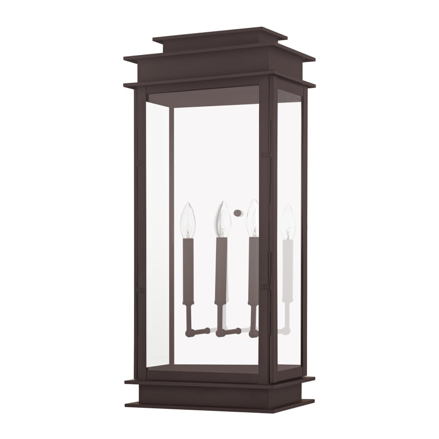 Livex Lighting Princeton 3 Light 29" Tall Commercial Wall Sconce