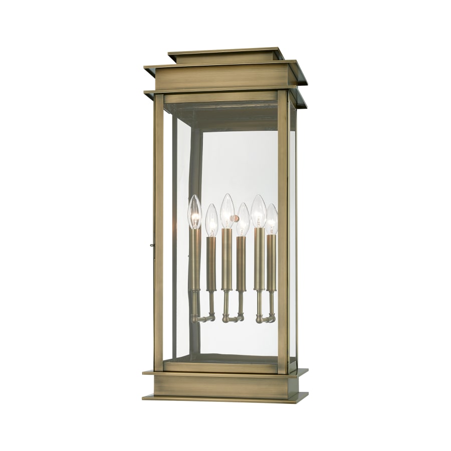Livex Lighting Princeton 3 Light 29" Tall Commercial Wall Sconce