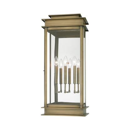 Livex Lighting Princeton 3 Light 29" Tall Commercial Wall Sconce
