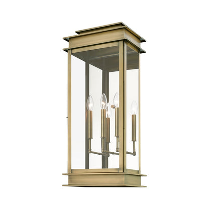 Livex Lighting Princeton 3 Light 29" Tall Commercial Wall Sconce