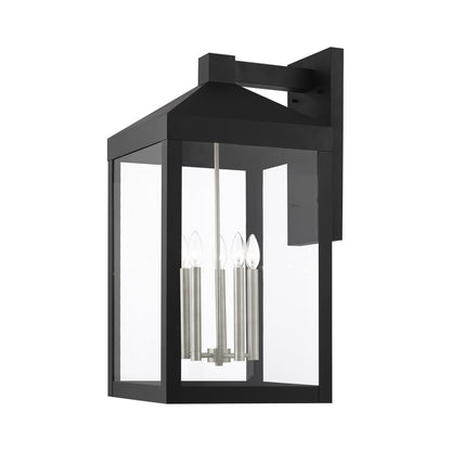 Livex Lighting Nyack 5 Light 29" Tall Outdoor Wall Sconce