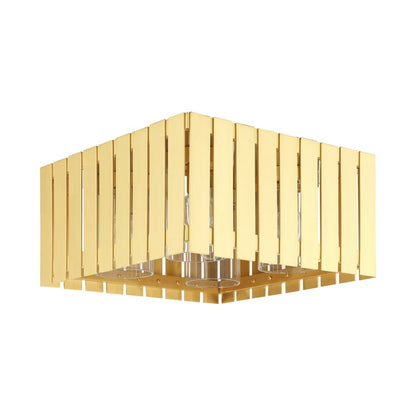 Livex Lighting Greenwich 4 Light 13" Wide Flush Mount Outdoor Ceiling Fixture