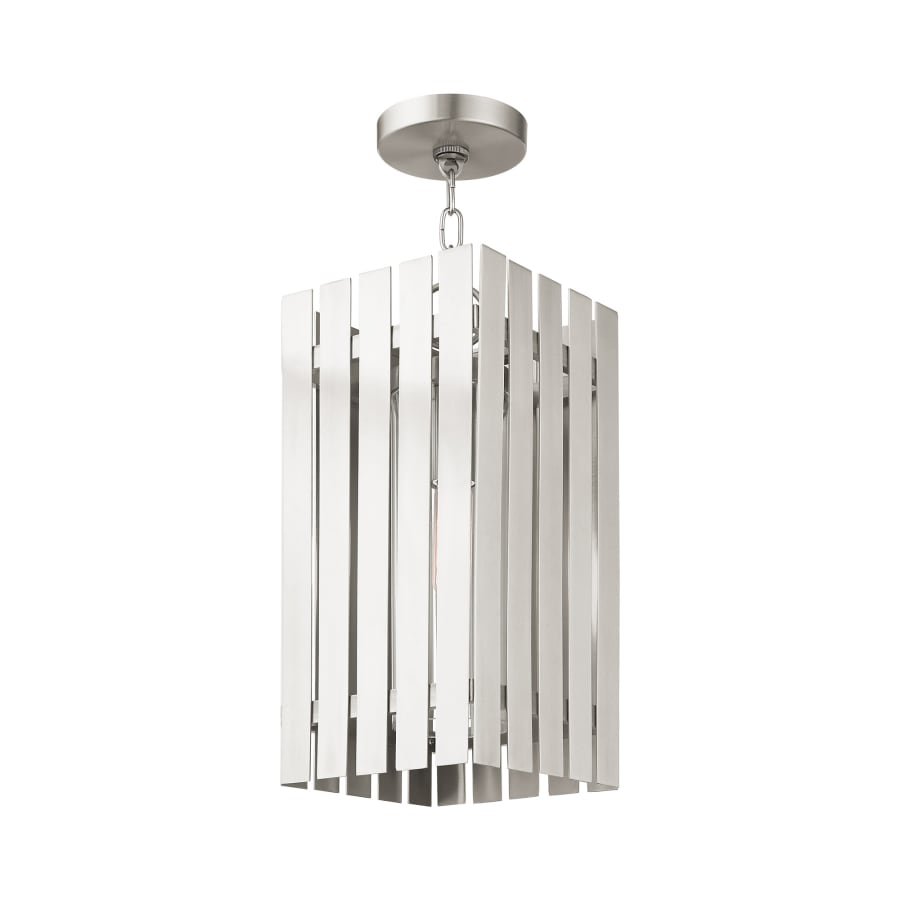 Livex Lighting Greenwich Single Light 8" Wide Outdoor Mini Pendant