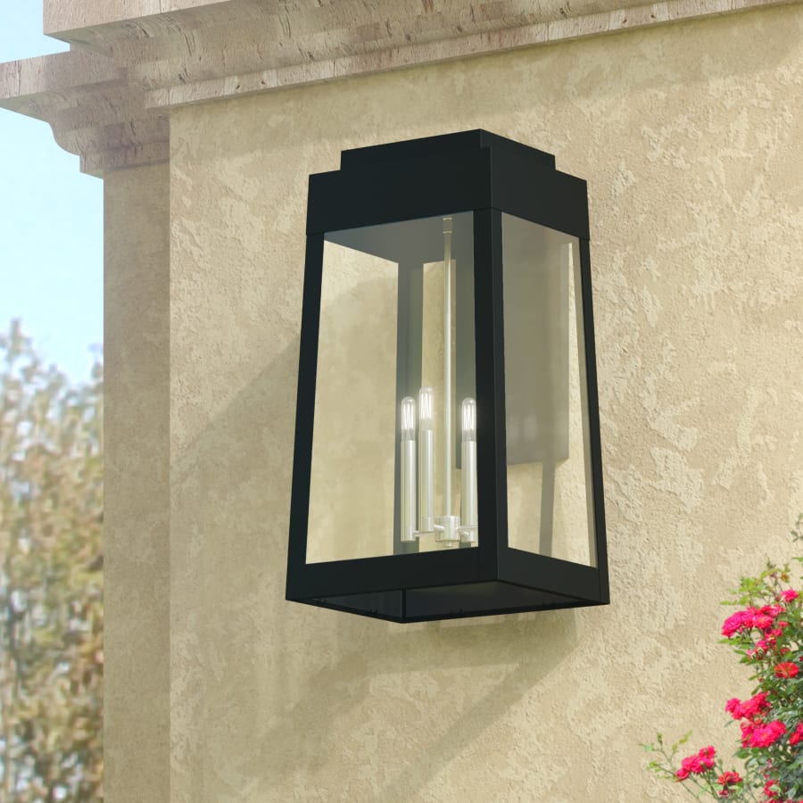 Livex Lighting Oslo 4 Light 26" Tall Outdoor Wall Sconce