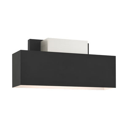 Livex Lighting Lynx 2 Light 7" Tall Outdoor Wall Sconce