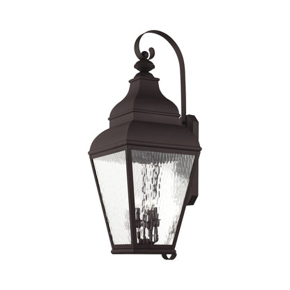 Livex Lighting Exeter 4 Light 37" Tall Outdoor Wall Sconce