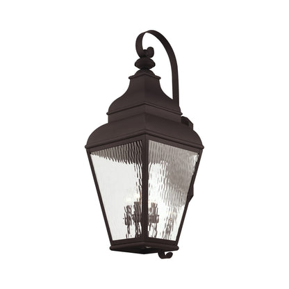 Livex Lighting Exeter 4 Light 37" Tall Outdoor Wall Sconce