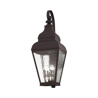 Livex Lighting Exeter 4 Light 37" Tall Outdoor Wall Sconce