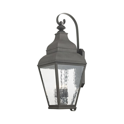 Livex Lighting Exeter 4 Light 37" Tall Outdoor Wall Sconce