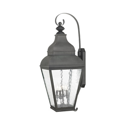 Livex Lighting Exeter 4 Light 37" Tall Outdoor Wall Sconce