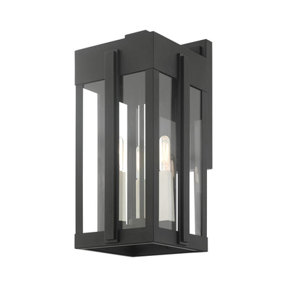 Livex Lighting Lexington 3 Light 18" Tall Outdoor Wall Sconce