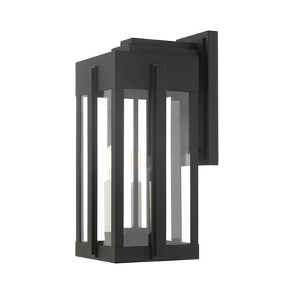 Livex Lighting Lexington 3 Light 18" Tall Outdoor Wall Sconce