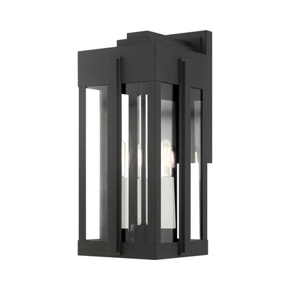 Livex Lighting Lexington 3 Light 18" Tall Outdoor Wall Sconce