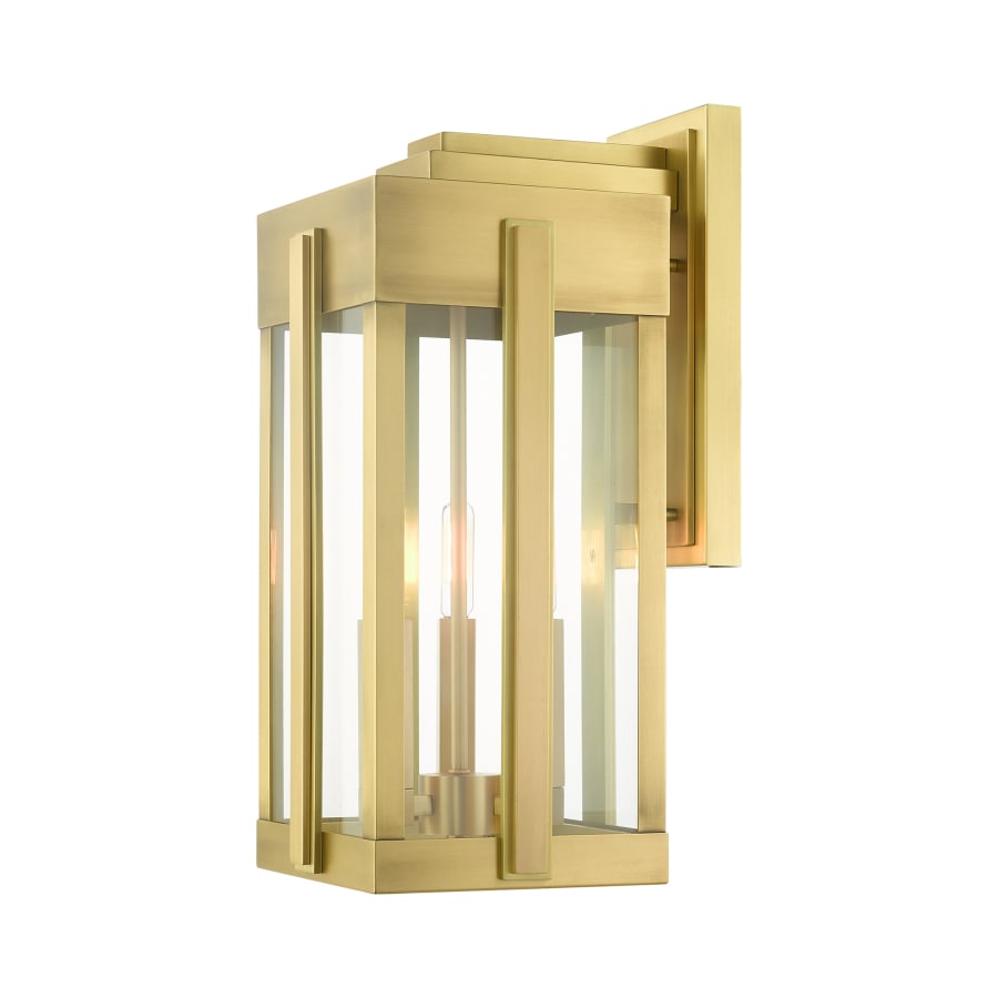 Livex Lighting Lexington 3 Light 18" Tall Outdoor Wall Sconce