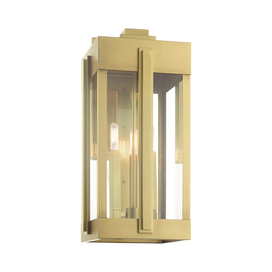 Livex Lighting Lexington 3 Light 23" Tall Outdoor Wall Sconce