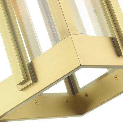 Livex Lighting Lexington 3 Light 23" Tall Outdoor Wall Sconce