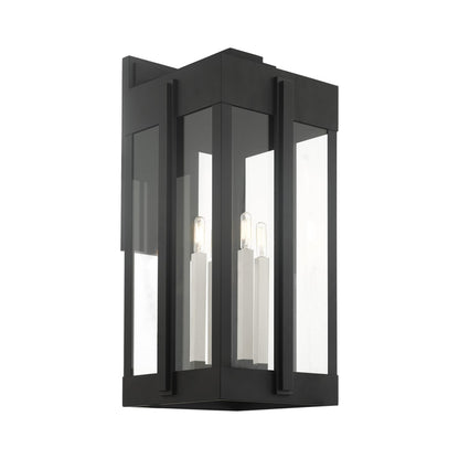 Livex Lighting Lexington 4 Light 29" Tall Outdoor Wall Sconce