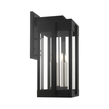 Livex Lighting Lexington 4 Light 29" Tall Outdoor Wall Sconce