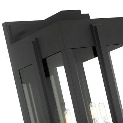 Livex Lighting Lexington 4 Light 29" Tall Outdoor Wall Sconce