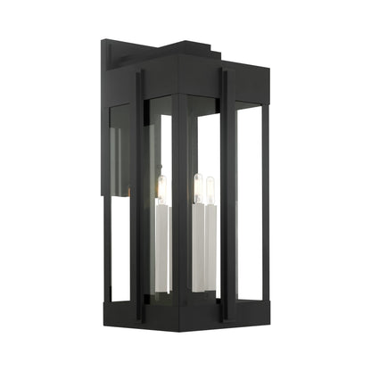 Livex Lighting Lexington 4 Light 29" Tall Outdoor Wall Sconce