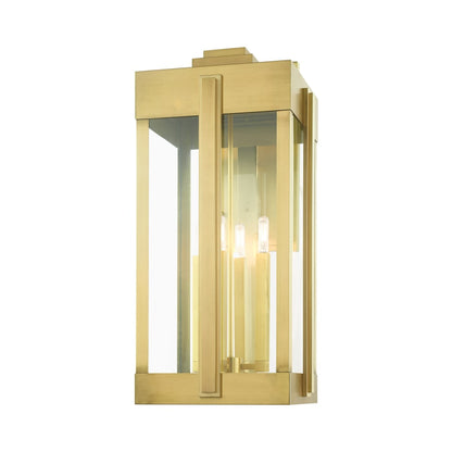 Livex Lighting Lexington 4 Light 29" Tall Outdoor Wall Sconce