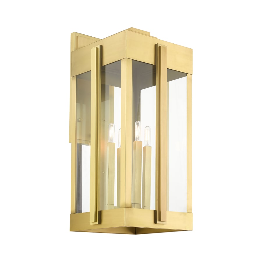 Livex Lighting Lexington 4 Light 29" Tall Outdoor Wall Sconce