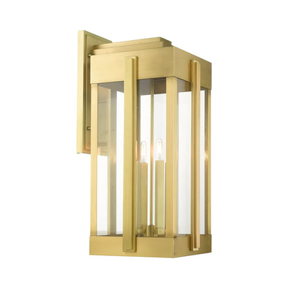 Livex Lighting Lexington 4 Light 29" Tall Outdoor Wall Sconce