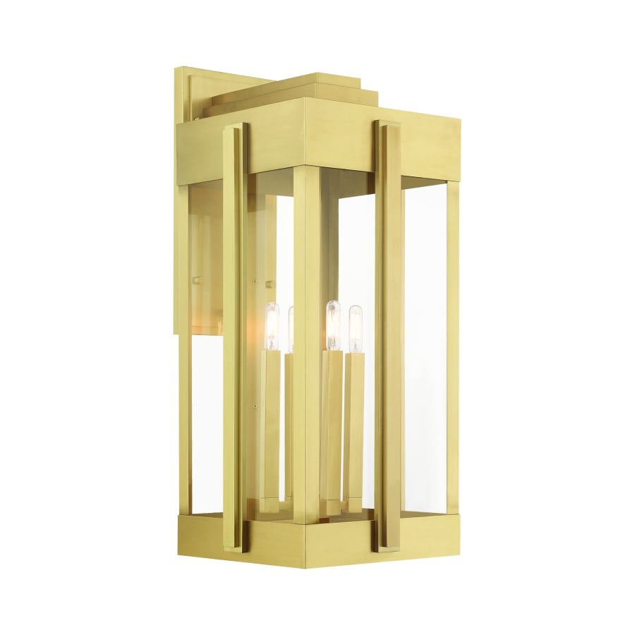 Livex Lighting Lexington 4 Light 29" Tall Outdoor Wall Sconce
