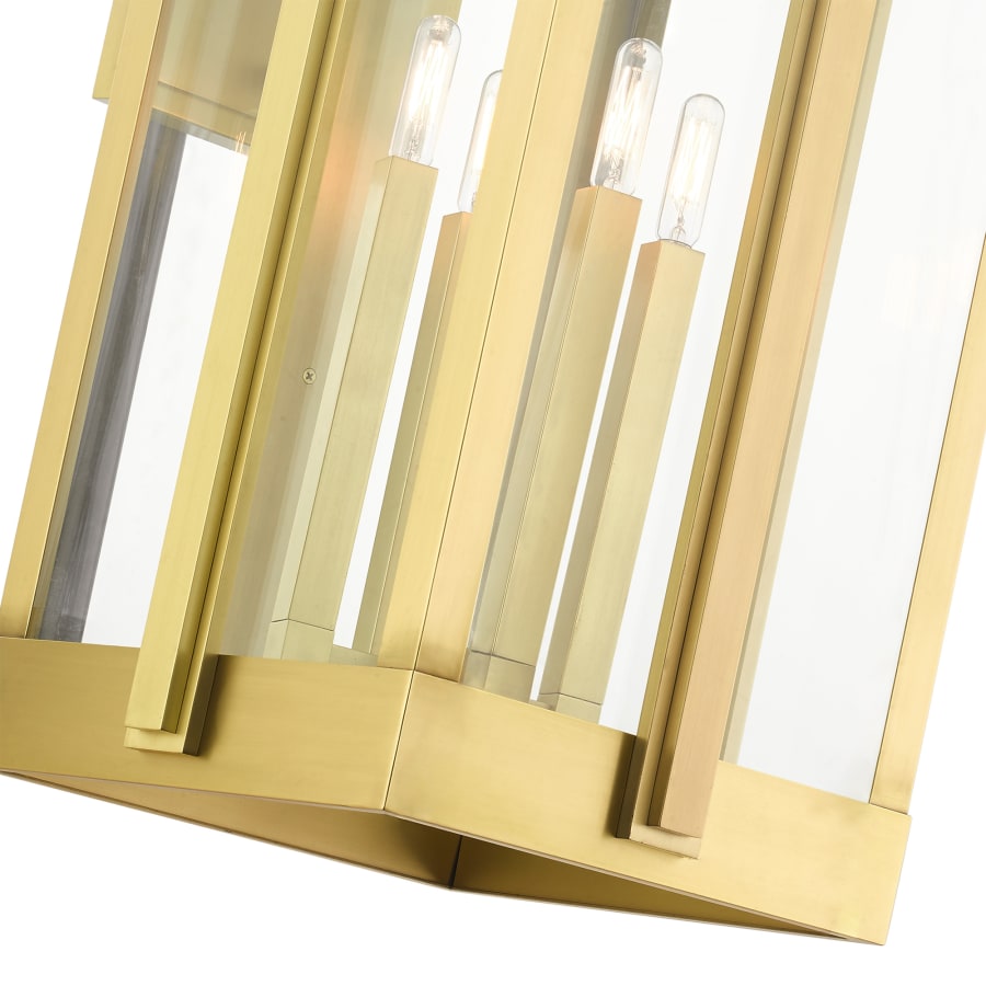 Livex Lighting Lexington 4 Light 29" Tall Outdoor Wall Sconce