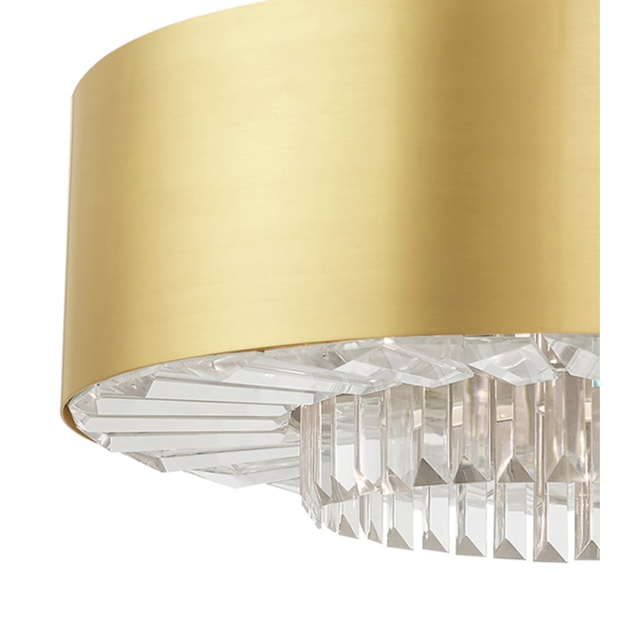 Livex Lighting Madison 6 Light 24" Wide Crystal Drum Chandelier
