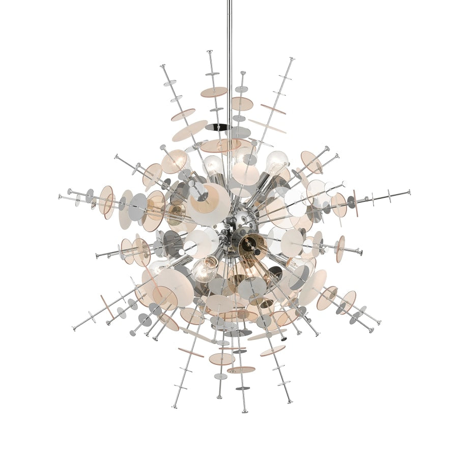 Livex Lighting Circulo 8 Light 37" Wide Sputnik Chandelier