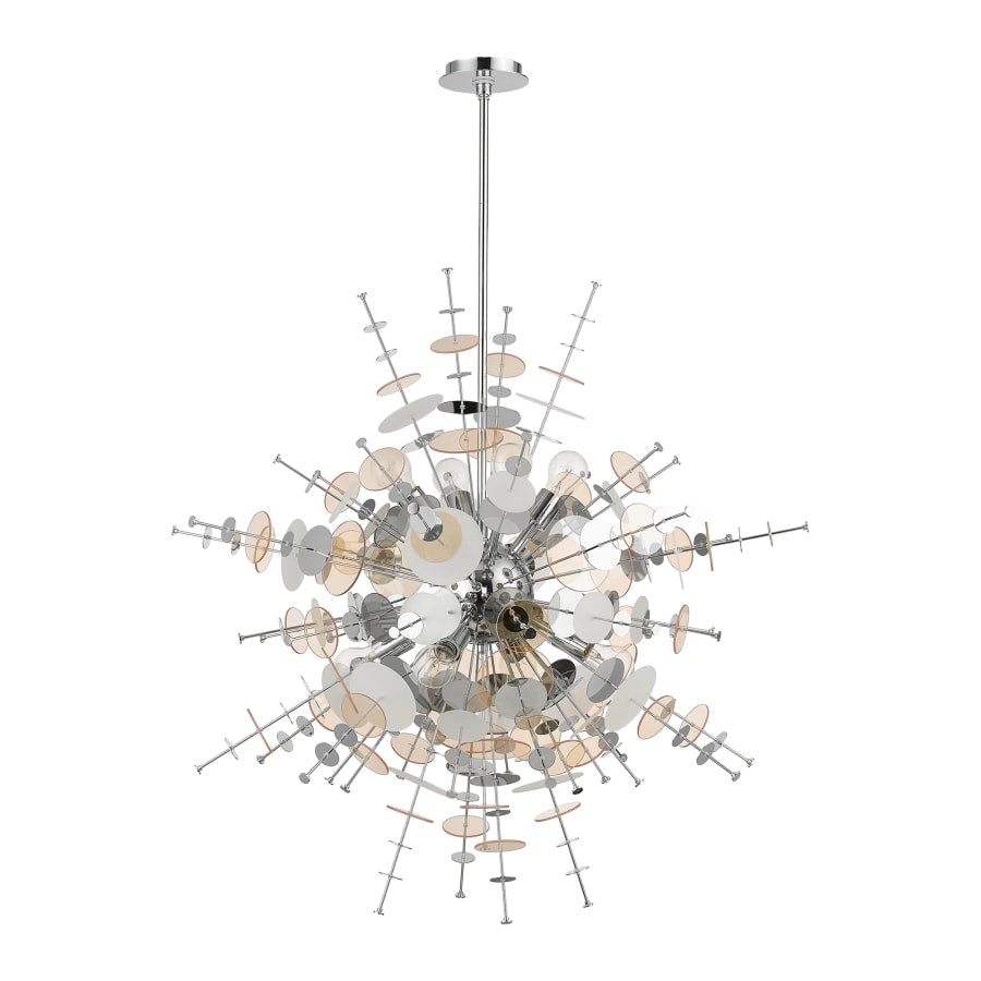 Livex Lighting Circulo 8 Light 37" Wide Sputnik Chandelier