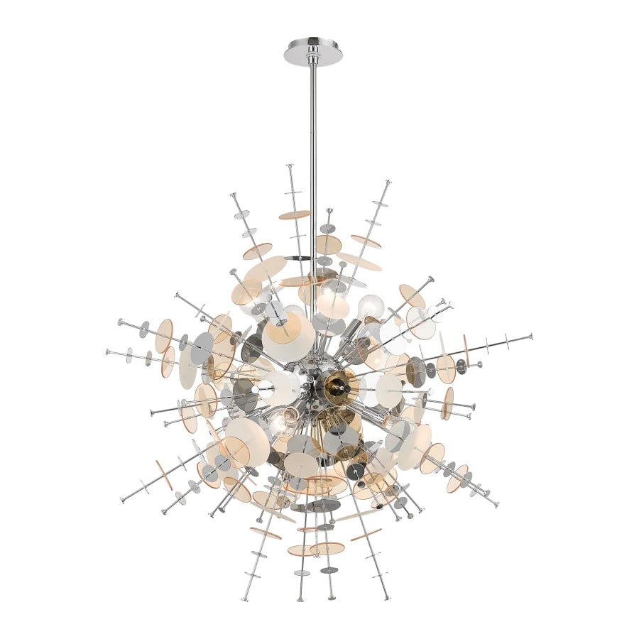 Livex Lighting Circulo 8 Light 37" Wide Sputnik Chandelier