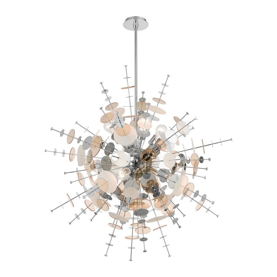 Livex Lighting Circulo 8 Light 37" Wide Sputnik Chandelier