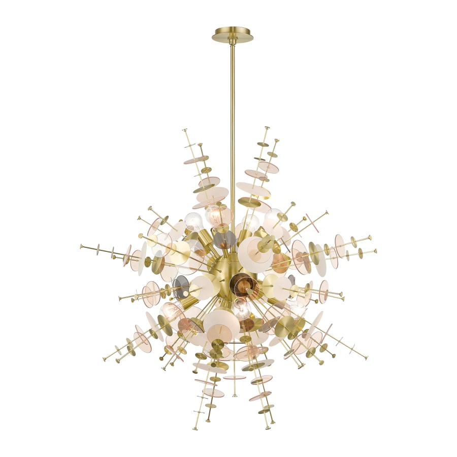 Livex Lighting Circulo 8 Light 37" Wide Sputnik Chandelier