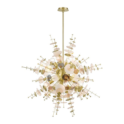 Livex Lighting Circulo 8 Light 37" Wide Sputnik Chandelier