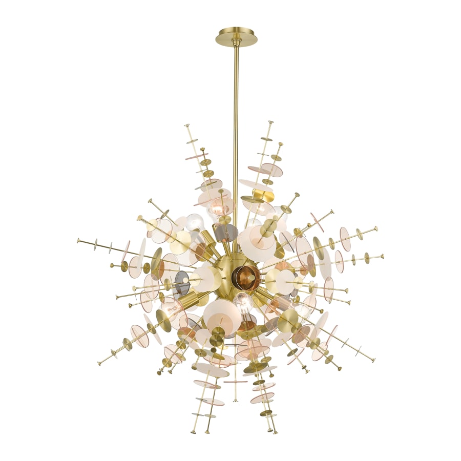 Livex Lighting Circulo 8 Light 37" Wide Sputnik Chandelier