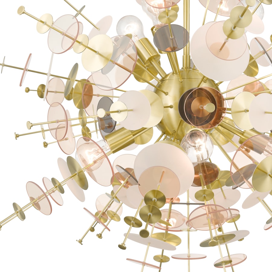 Livex Lighting Circulo 8 Light 37" Wide Sputnik Chandelier