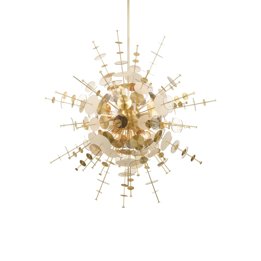 Livex Lighting Circulo 12 Light 50" Wide Sputnik Chandelier