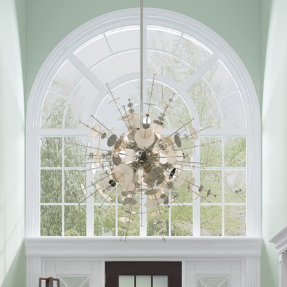 Livex Lighting Circulo 12 Light 50" Wide Sputnik Chandelier